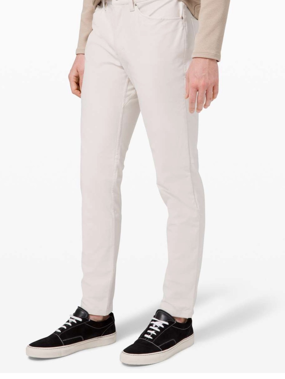 Lululemon Men’s ABC Pant Slim Utilitech in Off-White sz 30